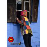 Bluza Bawełniana PATCHWORK piekło niebo 