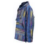 BLUZA z kapturem GHERI ETNO kangurka Polar GRUBA 