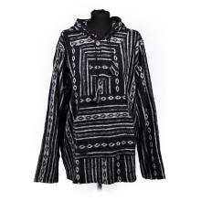 BLUZA z kapturem GHERI ETNO Nepal Włochata