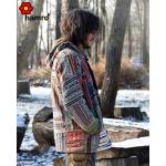 Bluza z polarem gruba Patchwork Ekologa 2