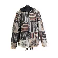 Bluza z polarem gruba Patchwork palacza