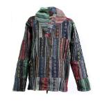 Bluza z polarem gruba Patchwork niechodzona VINTAGE