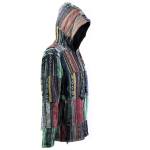 Bluza z polarem gruba Patchwork niechodzona VINTAGE