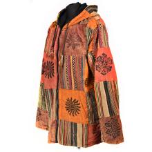 Bluza z polarem PATCHWORK Ekologa STEMPLOWANA radość