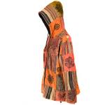 Bluza z polarem PATCHWORK Ekologa STEMPLOWANA radość