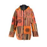 Bluza z polarem PATCHWORK Ekologa STEMPLOWANA radość