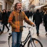 Bluza z polarem PATCHWORK Ekologa STEMPLOWANA radość