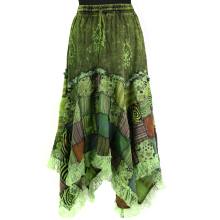 Kopia Długa spódnica nepalska boho patchwork GIPSY