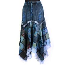Kopia Kopia Długa spódnica nepalska boho patchwork GIPSY