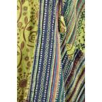 Nepalskie PONCZO patchwork ETNO Handmade FRĘDZLE