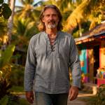 Koszula Etno Przewiewna WIĄZANA 