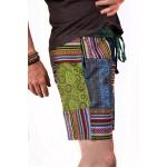 patchwork shorts