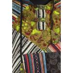 Nepalskie PONCZO patchwork ETNO krótkie