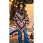 Pled ponczo jakby INDIAŃSKIE 2