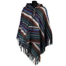 Ponczo Gheri z Frędzlami  Krótkie DOSTOJNE