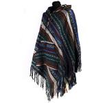 Ponczo Gheri z Frędzlami  Krótkie DOSTOJNE