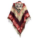 Ponczo WEŁNIANE trochę INDIAŃSKIE 3