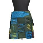 spódnica ZAPINANA nacinana BAWEŁNA patchwork