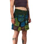 spódnica ZAPINANA nacinana BAWEŁNA patchwork