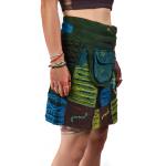 spódnica ZAPINANA nacinana BAWEŁNA patchwork