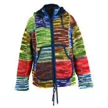 Sweter Wełniany z Polarem Kakofonia Kolorów