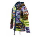 Sweter Wełniany z Polarem Kakofonia Kolorów