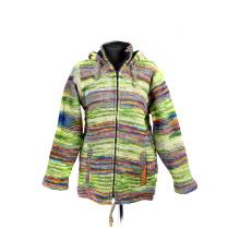 Sweter Wełniany z Polarem Tęczowy Świat