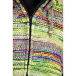 Sweter Wełniany z Polarem Tęczowy Świat