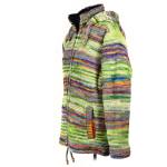 Sweter Wełniany z Polarem Tęczowy Świat